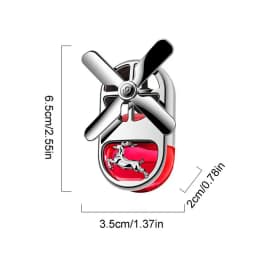 Car Perfume Vent Clip Fan Design Car Scent Diffuser Odor Eliminator Automotive Air Fresheners Car Aromatherapy For Men And Women