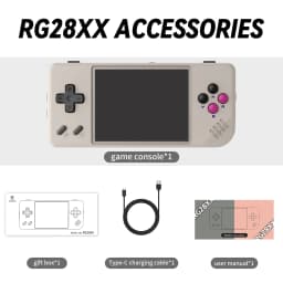 Anbernic RG28XX Retro Handheld Game Console 2.83-inch IPS Screen 640*480 Linux OS Built-in 3100mAH Battery HD-TV Out