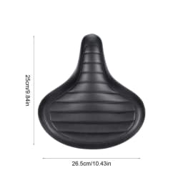 Retro Bike Seat Vintage Saddle Seat for Bicycles Highly Reboud Bicycle Saddles with Shock Absorption for Folding Bikes Mountain
