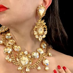 Geometric Crystal Earrings High Quality for Ladies Wedding Party Bridals Jewelry Charms Trendy Accessories Decoration Y2k Gift