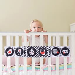 Toddler Books Black White Bath Cloth Books Portable Activity Quiet Cloth Books Developmental Toys For Boys Girls