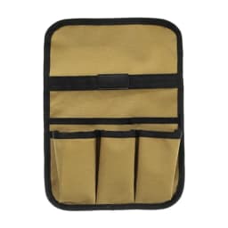 Beach Chair Cup Holder Double-Layer Camp Chair Side Pocket Organizer Portable Beach Chair Side Bag Lawn Chair Cup Holder For