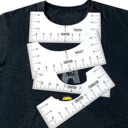 Shirt Ruler Heat Press Alignment Tool Tee Shirt Guide High-Definition T Shirt Ruler Placement Exquisite Craftsmanship For