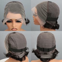 PixieCut Wig Human Hair 13X4 Rose Curly Short Human Hair Wigs Natural Color HD Lace Frontal Wig Curly Human Hair Wig for Woman
