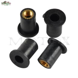 150Pcs M5 M6 Complete Fairing Bodywork Clips Bolt Screws Kit Set Fit For YZF R1/R3/R6 R25 FZ1/6/8 MT NMAX TMAX XMAX XJR FJR YFZ