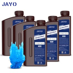 JAYO 5KG 395-405nm UV Fast Curing Photopolymer Standard Plus / Toughness / PA Like / ABS Like Liquid Resin for LCD/DLP 3D Printe