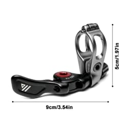 Dropper Post Lever Mountain Bike Dropper Post Lever Smooth Action Easy-to-Use Mountain Bike Dropper Seatpost Remote Lever