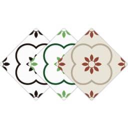 Self-adhesive Flooring Vinyl Mandala Design Floor Sticker Waterproof For Bathroom Living Room Decor Accessories Tiles Non-slip