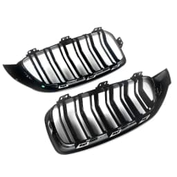 M4 Style Front Kidney Grille Grills Double Slat For BMW 4 Series F32 F33 F36 F82 F83 2013-2020 420i 428i 430i 435i 440i 418d