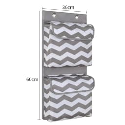 1PC Oxford Fabric Wall Door Hanging Bag Organizer Storage Pouches Wardrobe Closet Storage Bag Sundries Pouches