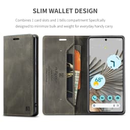 for Google Pixel 7 6 Pro Wallet Case, RFID Blocking Card Slot Stand Phone Case PU Leather Magnetic Flip Cover for Pixel 6 Pro