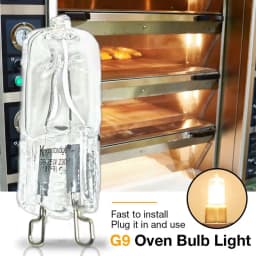 3pcs Hot 40W G9 Oven Light High Temperature Resistant 110V/220V Halogen Bulb Lamp For Refrigerators Ovens Fans New