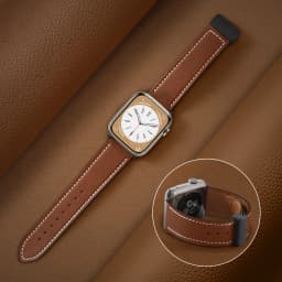 Magnetic Buckle strap for Apple Watch band 44mm 45mm 49mm 40mm 41mm 38mm 45 mm Leather Bracelet iWatch Series ultra 3 5 6 se 7 8