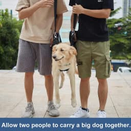 Dog Sling Carrier For Large Dogs Support Recovery Sling Breathable Stair Helper Adjustable Heavy Duty Walking Aid For Disabled