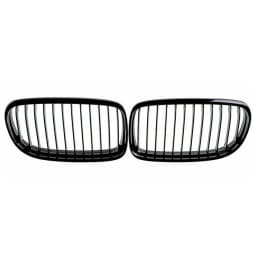Glossy Black Front Kidney Grille Grill For BMW E90 E91 LCI Sedan 4D 2009-2011