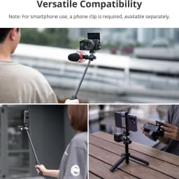 PGYTECH CapLock Action Camera Extension Pole Tripod Selfie Stick By Standard 1/4 Quick Release For Action 4/3/Gopro Hero 12 /11