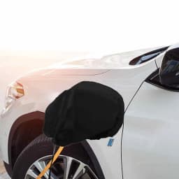 Electric Vehicle Charging Cover EV Charger Car Cover Waterproof Electric Car Charger Port Magnetic Rain Cover Car Accessories