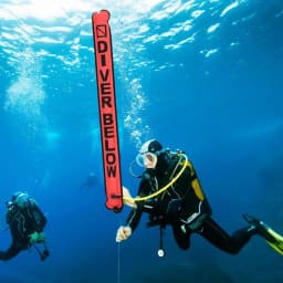 Scuba Dive Buoy Dive Buoy Diving Accessories Safety Gear Sealing TPU Coating Reflective Diving Signal Marker For Diving Swimming