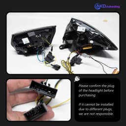 AKD Tail Lamp for BMW F30 F35 F80 LED Tail Light 2013-2019 3 series 320I 325I Rear Fog Brake Turn Signal Automotive Accessories