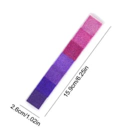7 Colors Finger Bar Ink Pad Rainbow Gradient Color Ink Pad For Stamp Print DIY Handmade Gift Journal Diary Decoration Office