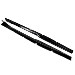 For 2015-2022 Dodge Charger SRT Track Style Gloss Black Side Skirt Decoration Stickers Rocker Panels Car Accessories