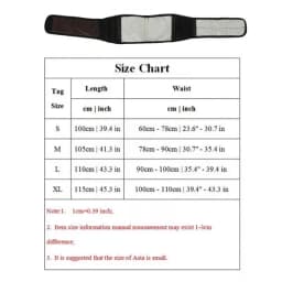 Lumbar Support Belt Immediate Relief Lumbar Belt Back Brace with Heat Elastic Heating Waist Strap Adjustable Lumbar Support