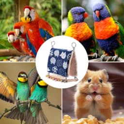 Bird Nesting Bed Soft Bird Bed For Cage Warm Bird Nest Winter Bird House For Squirrels Parrot Sparrow For Sleeping And Hatching