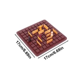 Wooden Chess Set Family Interception Game Chess Board Travel Portable Chess Game Sets With Chess Board Wood Chess Set Wooden