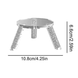 ForSonos Era 100 Wireless BT Speaker Stand Acrylic Stool Holder Smart Speaker Display Stand Speaker Accessories