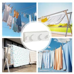 Retractable Clothesline Indoor Clothesline String Laundry Rope Anti-Slip Invisible Wire Drying Rack Space-Saving Rope For Hotels