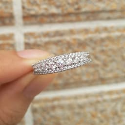 Newshe Anniversary Ring Wedding Band for Women 925 Sterling Silver Promise Rings Eternity Cubic Zircon Diamond Luxury Jewelry