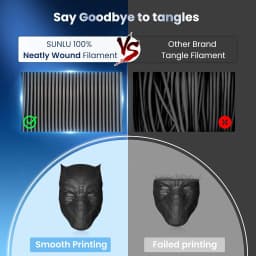 SUNLU 5KG 3D Filament High Speed PLA/PLA META/APLA/PLA MATTE 1.75mm 5Roll 1KG 3D Printer Filament for 3D Printer