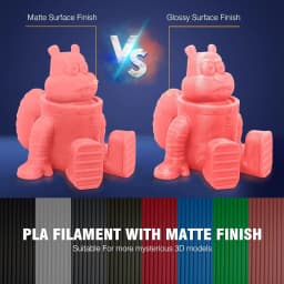 SUNLU 5KG 3D Filament High Speed PLA/PLA META/APLA/PLA MATTE 1.75mm 5Roll 1KG 3D Printer Filament for 3D Printer