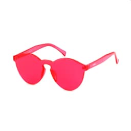 SORVINO Candy Color Sunglasses Round Rimless Sunglasses for Women Trendy Transparent Eyewear Vintage Red Purple Blue Green Glass
