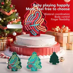 Busy Kids Board Fine Motor Skill Toy Silicone Car Travel Busy Kids Board Fine Motor Skill Fidget Toy For Calming Stress With Bag