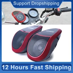12V Portable B luetooth Speaker For Motorcycle Wireless Bicycle Speaker With Loud Sound B luetooth 5.0 Waterproof Outdoor Speake