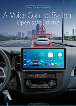 6115 Android 12 Autoradio dsp Carplay For Mitsubishi Outlander 3 GF0W GG0W 2012-2018 Multimedia Video Player GPS Stereo 2din 4G