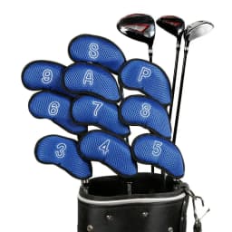10pcs Golf Head Covers Golf Iron Headcover 3 4 5 6 7 8 9 S A P Golf Putter Club Headcovers Protector Golf Accessories Supplies