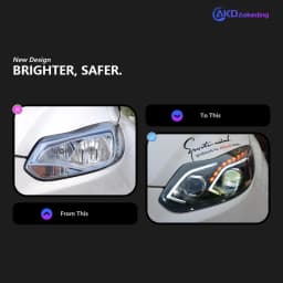 AKD Head Lamp for Ford Focus LED Headlight 2012-2014 Headlights Focus DRL Turn Signal High Beam Angel Eye Projector Lens