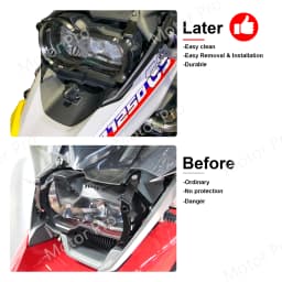 Motorcycle Headlight Cover Guard Protector For BMW R1250GS 2019 2020 2021 2022 2023 Accessories