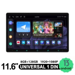 2025 Upgraded Newest Car Radio Stereo Multimedia Player Wireless Android Auto Apple CarPlay Ships from EU/US Warehouse