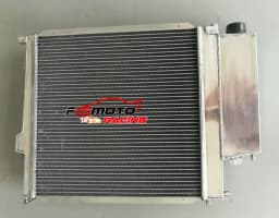 Aluminum Radiator + Fan For BMW 3 Series E36 Z3 Roadster 316/318/320/323/325/328 i/iS/Ti/iC 1.6-2.8L AC M44 M42 1987-2002