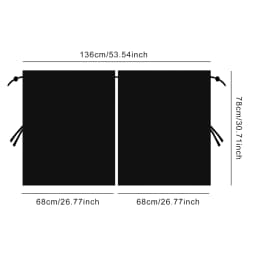 Car Privacy Curtains Auto Isolation Curtain Car Window Shades Curtain Divider Privacy Blackout Curtain For Automotive Interior