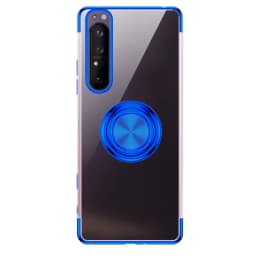 Luxury Plating Case For Sony Xperia 1 IV 1 5 10 ACE III ACE II Case Soft Silicone Cover For Sony Xperia 10 IV Case With Ring