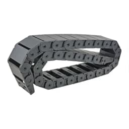 2PCS 18x37mm R38 Length 1M Plastic Semi Closed Cable Drag Chain Wire Carrier for 3D Printer CNC Router Machine