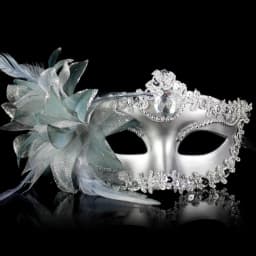 Dance Party Diamond Venetian Mask Feather Flower Wedding Carnival Performance Costume Sexy Lady Mask Masquerade Christmas
