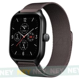 20mm 22mm Milanese band For Amazfit GTR/GTS-4-3-2-2e-Mini-Pro/stratos 2 Metal Magnetic Loop Bracelet Amazfit bip-U-S-3-Pro strap
