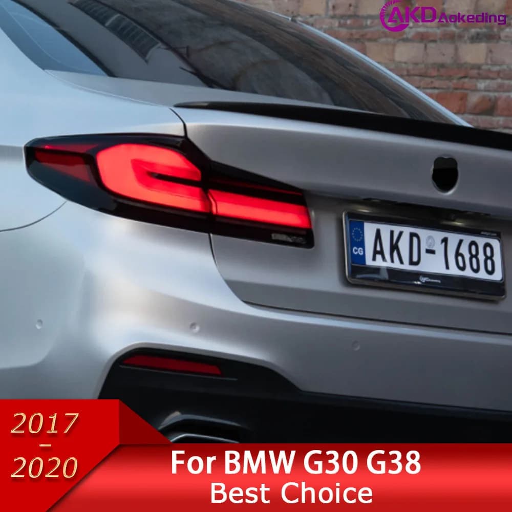 Car Lights for BMW G30 G38 2018-2022 5 Series LED Auto Taillight Assembly Upgrade 2022 Newest Dynamic Signal Lamp Accessories
