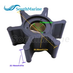Flexible Water Pump Impeller 09-1026B-1/-9 18-3080 for Johnson /for Perkins 24880194 /DJ 09-108-0601 /CEF 500116 /GLM 89520