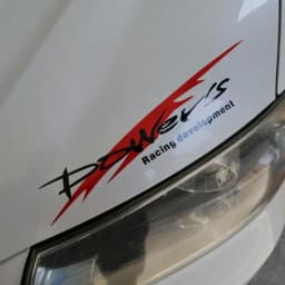 Racing Development Car Sticker Personality Trend Power's Racing Development Sports Sticker Car Reflective Waterproof Decal